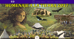 Desktop Screenshot of homenajealatierra.org